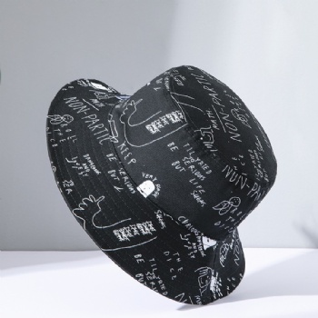 Reversible bucket hat. Custom whole printing logo.