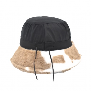 Bucket hat with custom logo for winter and autumn